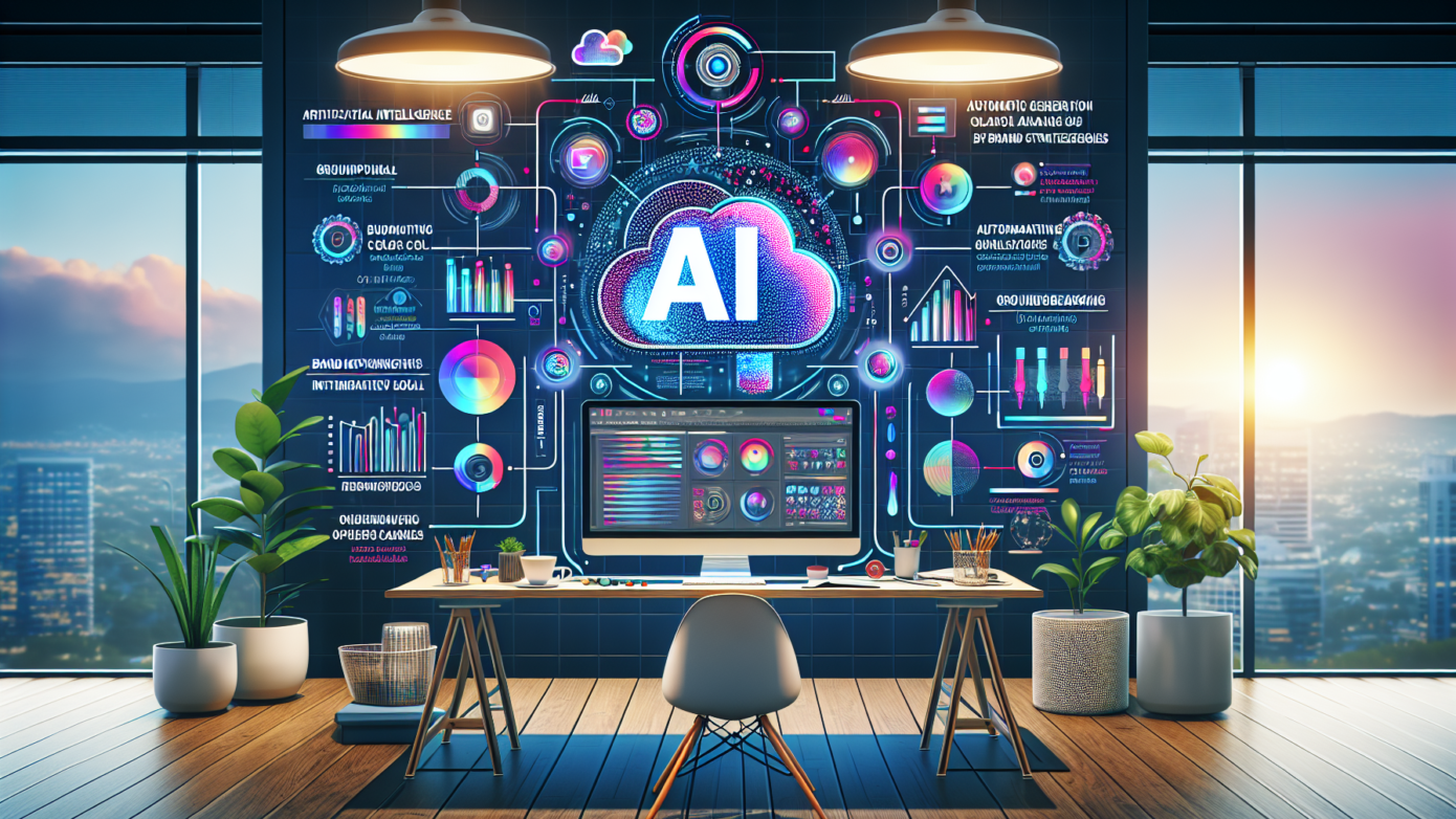 Alt text: "A solopreneur using AI branding tools on a laptop to create a consistent brand identity for their business."2024-09-18T11:32:38.598Z