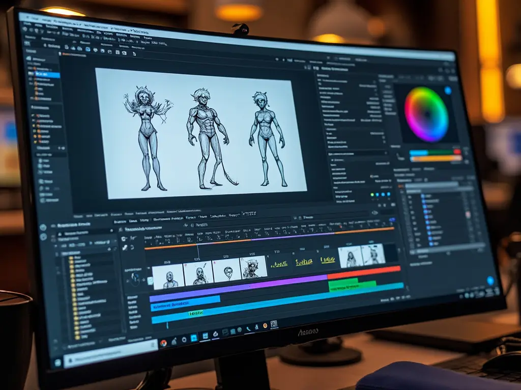 AI character animation for dynamic video content, crafted with AI video maker tools. Perfect for storytelling and bringing animated characters to life through advanced AI video generation.