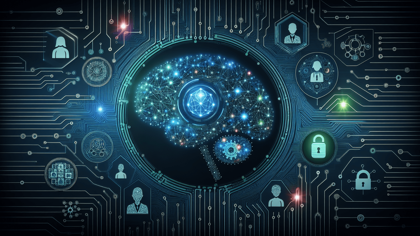 Illustration of a robot analyzing data charts, symbolizing the impact of online marketing AI in strategic digital campaigns.