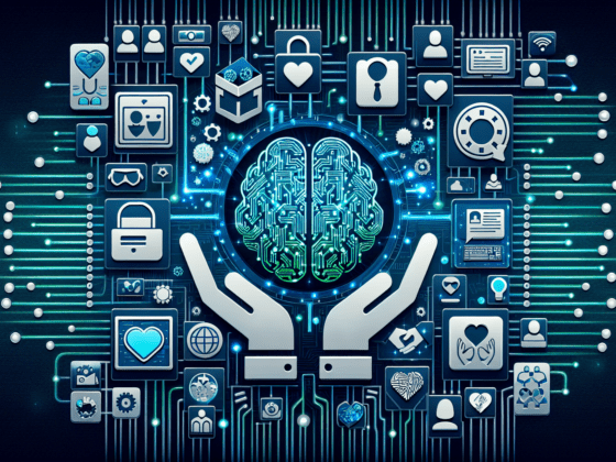 Image depicting AI-driven analytics dashboard with graphs and customer data insights, symbolizing AI brand loyalty transformation.